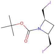 Tert-butyl (2R,4S)-2,4-bis(iodomethyl)azetidine-1-carboxylate