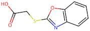 (1,3-Benzoxazol-2-ylthio)acetic acid