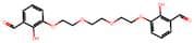 3-(2-{2-[2-(3-formyl-2-hydroxyphenoxy)ethoxy]ethoxy}ethoxy)-2-hydroxybenzaldehyde