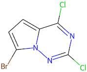 7-Bromo-2,4-dichloropyrrolo[2,1-f][1,2,4]triazine