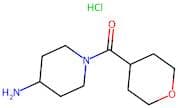 (4-Aminopiperidin-1-yl)(tetrahydro-2H-pyran-4-yl)methanone hydrochloride