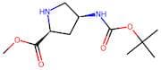 (2S,4S)-Methyl 4-((tert-butoxycarbonyl)amino)pyrrolidine-2-carboxylate