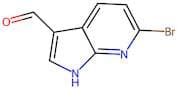 1H-Pyrrolo[2,3-b]pyridine-3-carboxaldehyde, 6-bromo-