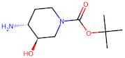 (3R,4R)-tert-Butyl 4-amino-3-hydroxypiperidine-1-carboxylate