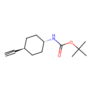 tert-Butyl trans-4-ethynylcyclohexylcarbamate