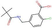 2-Chloro-5-[(2,2-dimethylpropanamido)methyl]benzoic acid