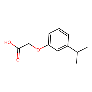 2-[3-(propan-2-yl)phenoxy]acetic acid