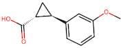rel-(1R,2R)-2-(3-Methoxyphenyl)cyclopropanecarboxylic acid