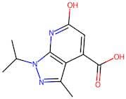 3-Methyl-6-oxo-1-(propan-2-yl)-1h,6h,7h-pyrazolo[3,4-b]pyridine-4-carboxylic acid