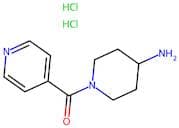 (4-Aminopiperidin-1-yl)(pyridin-4-yl)methanone dihydrochloride