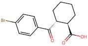 rel-(1R,2R)-2-(4-Bromobenzoyl)cyclohexane-1-carboxylic acid