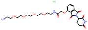 Thalidomide-O-amido-PEG4-C2-NH2  (hydrochloride)