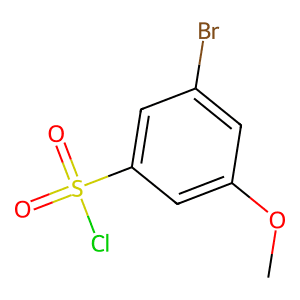 3-Bromo-5-methoxybenzene-1-sulfonyl chloride