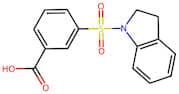3-(2,3-Dihydro-1h-indole-1-sulfonyl)benzoic acid