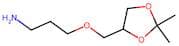 3-((2,2-Dimethyl-1,3-dioxolan-4-yl)methoxy)propan-1-amine