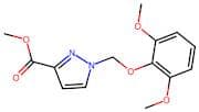 Methyl 1-((2,6-dimethoxyphenoxy)methyl)-1h-pyrazole-3-carboxylate