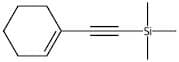 2-(Cyclohexen-1-yl)ethynyl-trimethyl-silane
