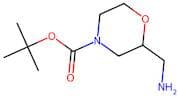 2-(Aminomethyl)morpholine, 4-BOC protected