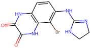 5-Bromo-6-[(4,5-dihydro-1H-imidazol-2-yl)amino]-1,4-dihydro-2,3-quinoxalinedione
