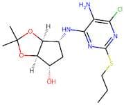 (3aR,4S,6R,6aS)-6-((5-amino-6-chloro-2-(propylthio)pyrimidin-4-yl)amino)-2,2-dimethyltetrahydro-3a…