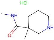 N,3-dimethylpiperidine-3-carboxamide hydrochloride