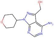 (4-Amino-1-(tetrahydro-2h-pyran-4-yl)-1h-pyrazolo[3,4-d]pyrimidin-3-yl)methanol
