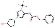 Benzyl (1-(tert-butyl)-3-((1R,3S)-3-hydroxycyclopentyl)-1H-pyrazol-5-yl)carbamate