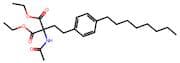 Diethyl 2-(acetamido)-2-(2-(4-octylphenyl)ethyl)propanedioate