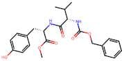 (S)-Methyl 2-((S)-2-(((benzyloxy)carbonyl)amino)-3-methylbutanamido)-3-(4-hydroxyphenyl)propanoate