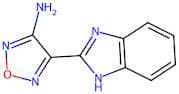 4-(1H-1,3-benzodiazol-2-yl)-1,2,5-oxadiazol-3-amine