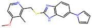 2-(((4-Methoxy-3-methylpyridin-2-yl)methyl)thio)-6-(1H-pyrrol-1-yl)-1H-benzo[d]imidazole