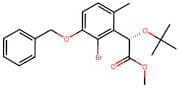 (S)-Methyl 2-(3-(benzyloxy)-2-bromo-6-methylphenyl)-2-(tert-butoxy)acetate