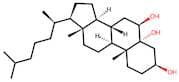 3β,5α,6β-Trihydroxycholestane