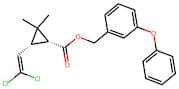 3-Phenoxybenzyl (1R,3R)-3-(2,2-dichlorovinyl)-2,2-dimethylcyclopropane-1-carboxylate