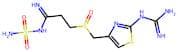 3-[[[2-[(Aminoiminomethyl)amino]-4-thiazolyl]methyl]sulfinyl]-N-(aminosulfonyl)propanimidamide