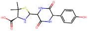 (4S)-2-(5-(4-hydroxyphenyl)-3,6-dioxopiperazin-2-yl)-5,5-dimethylthiazolidine-4-carboxylic acid  (…