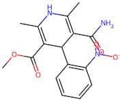 Methyl 5-(aminocarbonyl)-1,4-dihydro-2,6-dimethyl-4-(2-nitrophenyl)-3-pyridinecarboxylate
