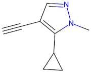 5-Cyclopropyl-4-ethynyl-1-methyl-1h-pyrazole