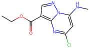Ethyl 5-chloro-7-(methylamino)pyrazolo[1,5-a]pyrimidine-3-carboxylate