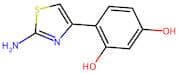 4-(2-Amino-1,3-thiazol-4-yl)benzene-1,3-diol