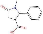 1-Methyl-5-oxo-2-phenylpyrrolidine-3-carboxylic acid