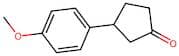 3-(4-Methoxyphenyl)cyclopentanone