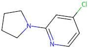 4-Chloro-2-(pyrrolidin-1-yl)pyridine