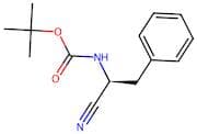 tert-Butyl (s)-(1-cyano-2-phenylethyl)carbamate