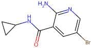 2-Amino-5-bromo-N-cyclopropylnicotinamide