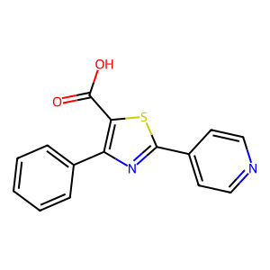 4-Phenyl-2-(pyridin-4-yl)thiazole-5-carboxylic acid