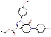 Ethyl 6-(4-iodophenyl)-1-(4-methoxyphenyl)-7-oxo-4,5,6,7-tetrahydro-1H-pyrazolo[3,4-c]pyridine-3-c…