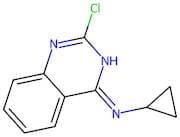 2-Chloro-N-cyclopropylquinazolin-4(3h)-imine