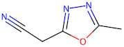 2-(5-Methyl-1,3,4-oxadiazol-2-yl)acetonitrile