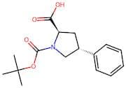 (2R,4R)-1-(tert-butoxycarbonyl)-4-phenylpyrrolidine-2-carboxylic acid
